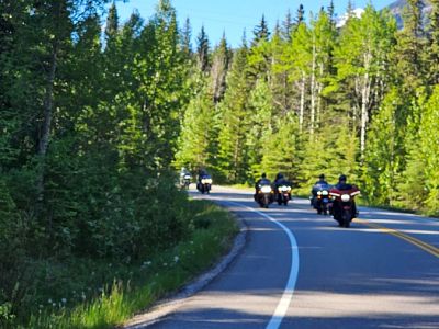 Riding Bow Valley Parkway